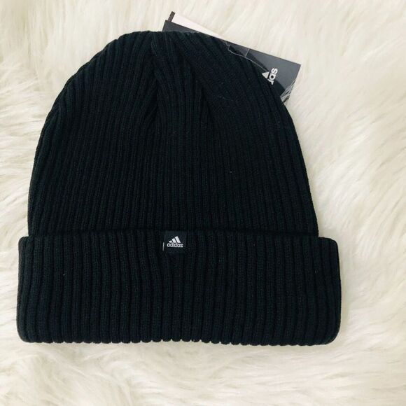 Arizona Coyotes Adidas Men's Primary Logo Cuffed Knit Hat Black One Size NWT - Picture 2 of 6